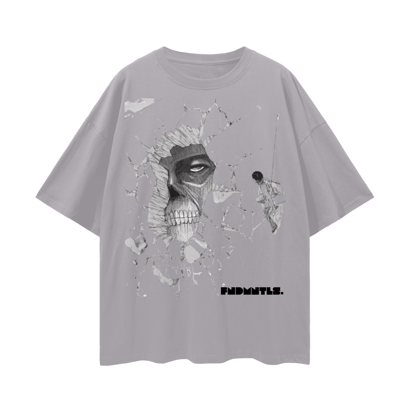 FNDMNTLS. Eye of the Behold Graphic TShirt - Heretic - s Streetwear - Daily Casual Wear - FNDMNTLS T-shirt -  product_type