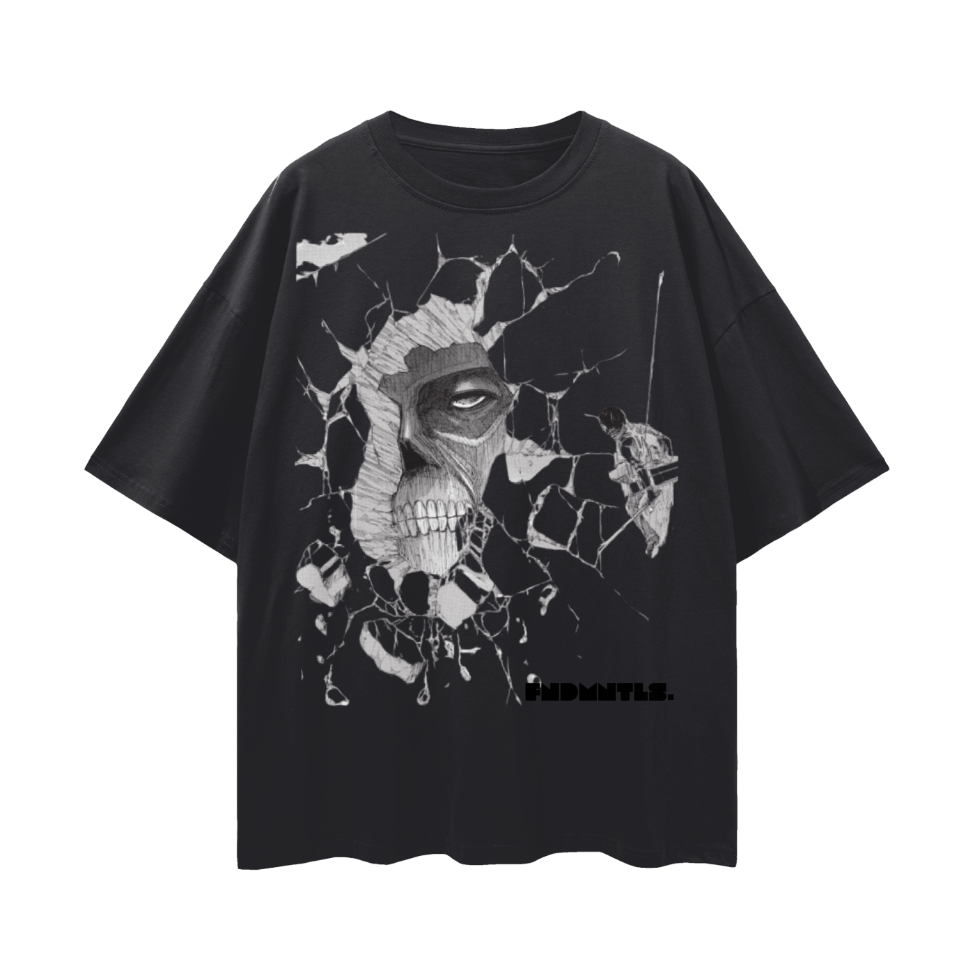 FNDMNTLS. Eye of the Behold Graphic TShirt - Heretic - s Streetwear - Daily Casual Wear - FNDMNTLS T-shirt -  product_type