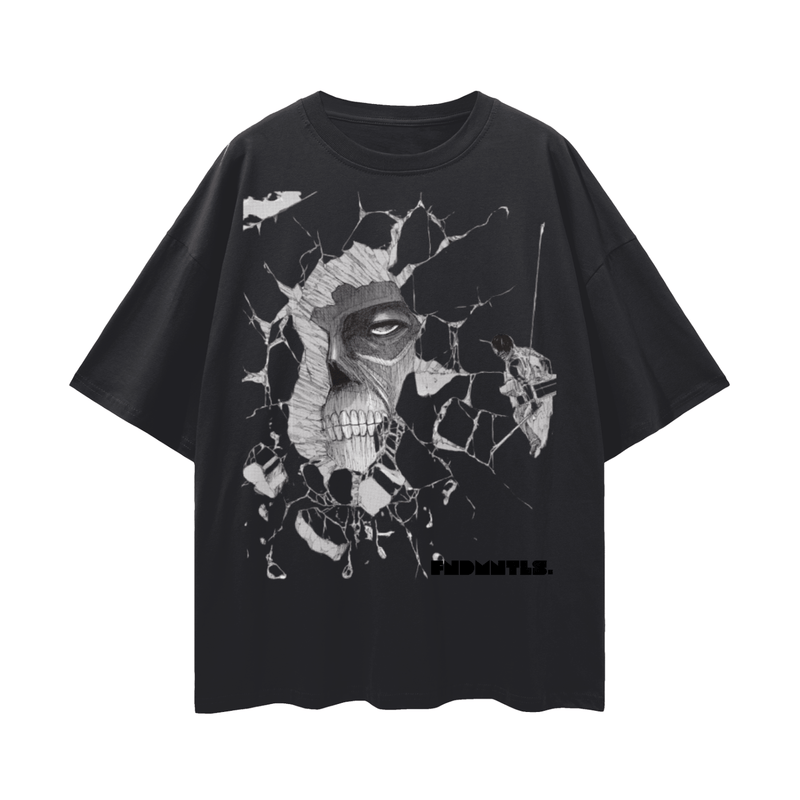 FNDMNTLS. Eye of the Behold Graphic TShirt - Heretic - s Streetwear - Daily Casual Wear - FNDMNTLS T-shirt -  product_type