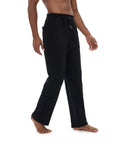 Ferrari Boys cotton fleece lounge pants with black drawstring, available in inches and cm