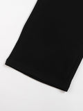 Black fabric swatch for Ferrari Boys Cotton Fleece Bird Emblem Sweatpants inch cm sizing