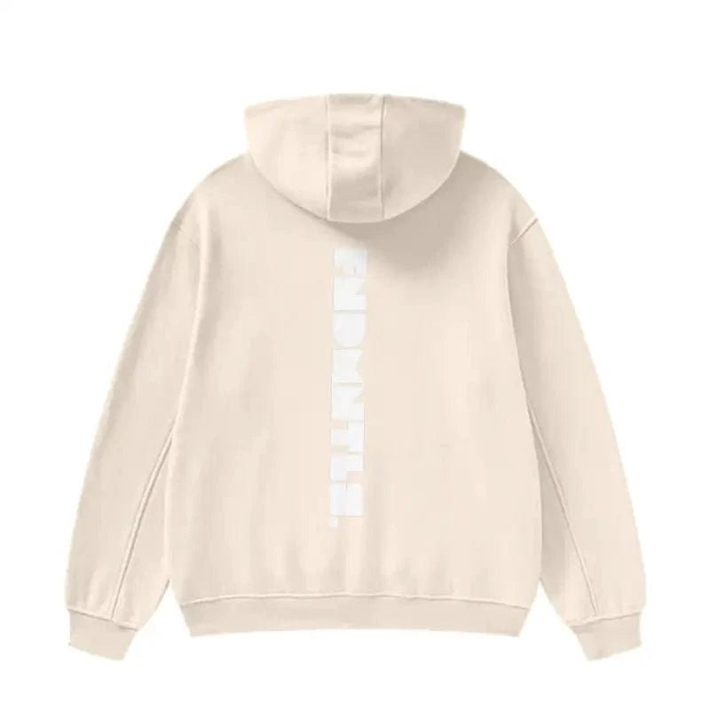 FNDMNTLS. High Neck Insulated Fleece Hoodie - Heretic-s Streetwear - Comfortable Fit - Daily Casual Wear