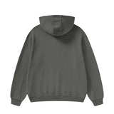 FNDMNTLS.x Yahuah High Neck Insulated FOG Solid Color Fleece Hoodie - 385 GSM