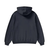 FNDMNTLS.x Yahuah High Neck Insulated FOG Solid Color Fleece Hoodie - 385 GSM