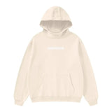 FNDMNTLS. High Neck Insulated FOG Solid Color Fleece Hoodie - 385 GSM Light Apricot / S