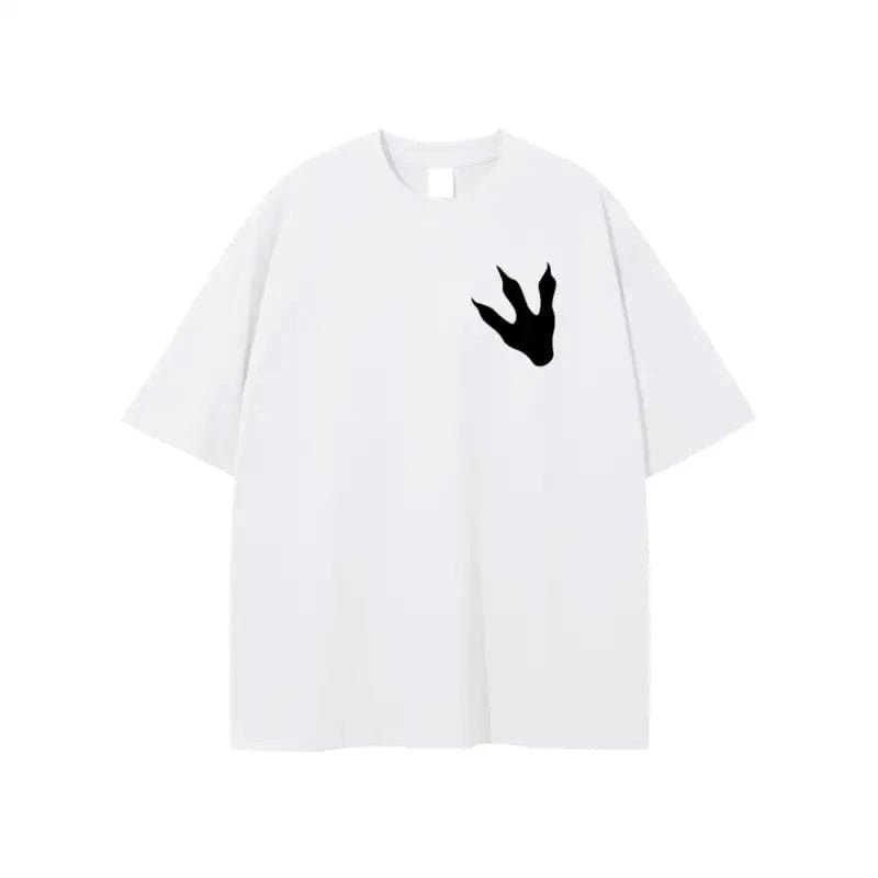 FNDMNTLS. Jurassic Park Footprint Graphic Tshirt - Heretic - s Streetwear - cotton t shirt - FNDMNTLS -  product_type