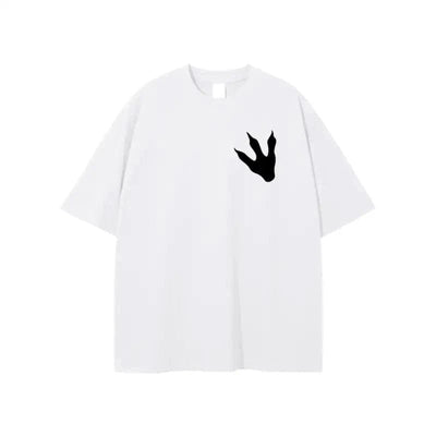 FNDMNTLS. Jurassic Park Footprint Graphic Tshirt - Heretic - s Streetwear - cotton t shirt - FNDMNTLS -  product_type