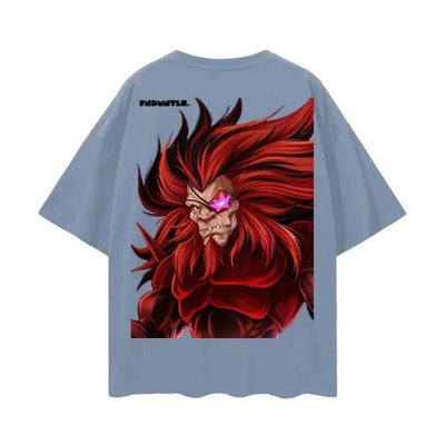 FNDMNTLS. Monstarr Oversize Deep Drop Shoulder Tee - 190 GSM - Heretic - s Streetwear - 100% Cotton Shirt - Casual Fashion -  product_type