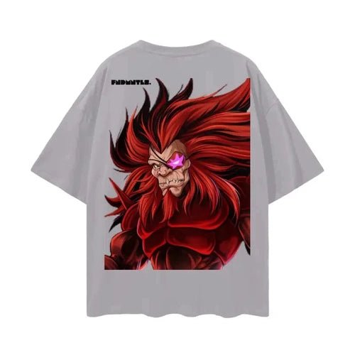 FNDMNTLS. Monstarr Oversize Deep Drop Shoulder Tee - 190 GSM - Heretic - s Streetwear - 100% Cotton Shirt - Casual Fashion -  product_type