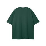 Dark green Rodgers Fndmntls Graphic Tee short-sleeved shirt, 20 inch chest size