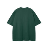 Dark green Rodgers Fndmntls Graphic Tee short-sleeved shirt, 20 inch chest size