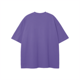 Purple short-sleeved Rodgers Fndmntls Graphic Tee, 20 inch chest size
