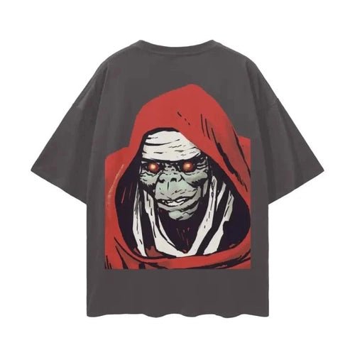 FNDMNTLS Mummy Oversize Deep Drop Shoulder Tee - 190 GSM - Heretic - s Streetwear -  product_type