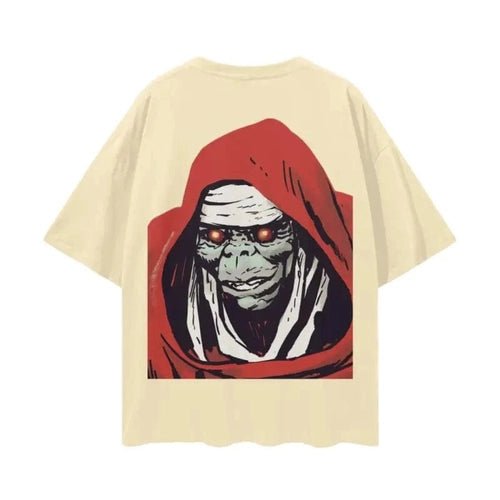 FNDMNTLS Mummy Oversize Deep Drop Shoulder Tee - 190 GSM - Heretic - s Streetwear -  product_type