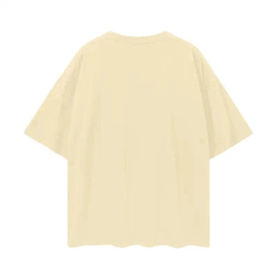 FNDMNTLS. Oversize Deep Drop Blank Tee - Heretic - s Streetwear - Cotton T-shirt - Deep Drop Shoulder -  product_type