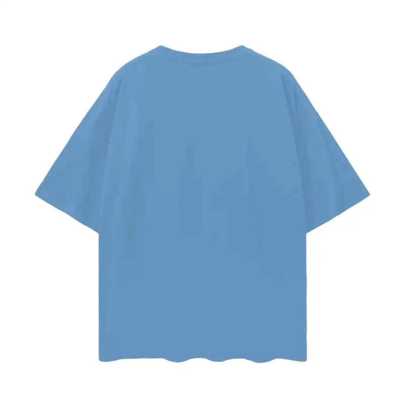 FNDMNTLS. Oversize Deep Drop Blank Tee - Heretic - s Streetwear - Cotton T-shirt - Deep Drop Shoulder -  product_type