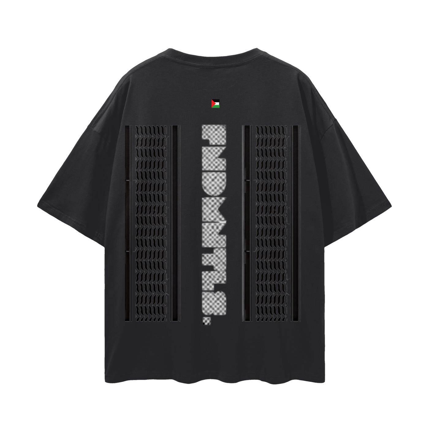 FNDMNTLS. Palestinian Keffiyeh Graphic Tshirt - Heretic - s Streetwear - Cotton T-shirt - Graphic T-shirt -  product_type