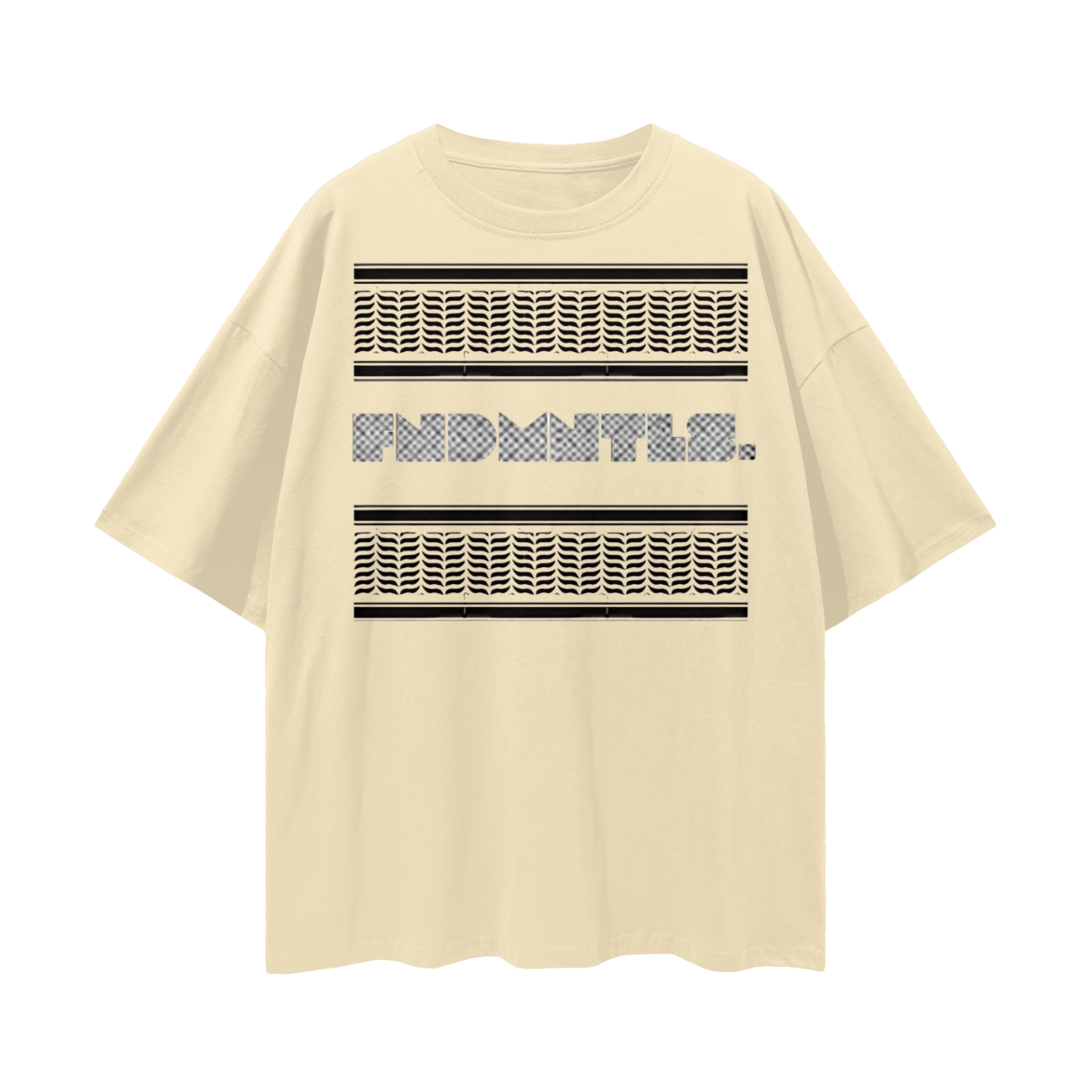 FNDMNTLS. Palestinian Keffiyeh Graphic Tshirt - Heretic - s Streetwear - Cotton T-shirt - Graphic T-shirt -  product_type