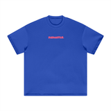 Heavyweight Earth Tone T-Shirt - Colorful Blue / XS