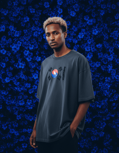 FNDMNTLS. Seoul Oversize Graphic Tshirt - Heretic - s Streetwear - Cotton - Oversize Graphic TShirt -  product_type