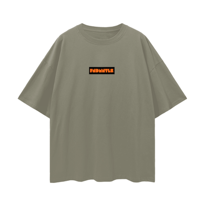 FNDMNTLS. Shattered Back Board Oversize Deep Drop Shoulder Graphic Tshirt - Heretic - s Streetwear -  product_type