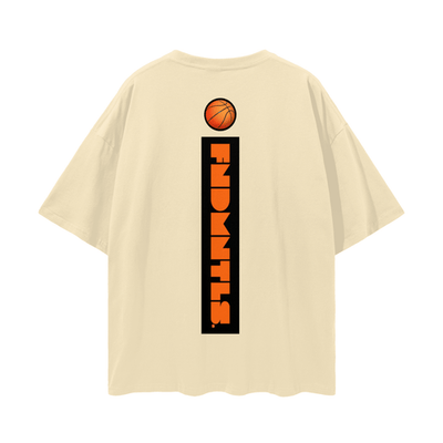 FNDMNTLS. Shattered Back Board Oversize Deep Drop Shoulder Graphic Tshirt - Heretic - s Streetwear -  product_type