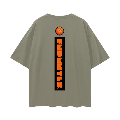 FNDMNTLS. Shattered Back Board Oversize Deep Drop Shoulder Graphic Tshirt - Heretic - s Streetwear -  product_type