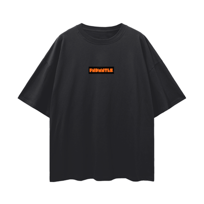 FNDMNTLS. Shattered Back Board Oversize Deep Drop Shoulder Graphic Tshirt - Heretic - s Streetwear -  product_type