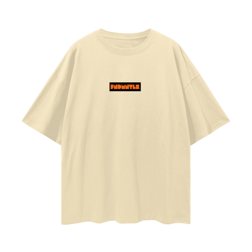 FNDMNTLS. Shattered Back Board Oversize Deep Drop Shoulder Graphic Tshirt - Heretic - s Streetwear -  product_type