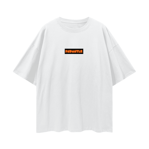 FNDMNTLS. Shattered Back Board Oversize Deep Drop Shoulder Graphic Tshirt - Heretic - s Streetwear -  product_type