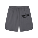 FNDMNTLS. Armor of God Mesh-Lined Quick-Dry Performance Shorts Dark Gray / S
