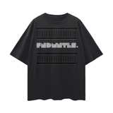 FNDMNTLS. Palestinian Keffiyeh Graphic Tshirt Black Beauty / S