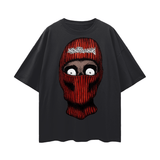 Infinity Links Shiesty Zombie Oversize Deep Drop Shoulder Graphic T-shirt - 190 GSM Black Beauty / S