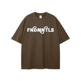 FNDMNTLS. Mr. Rodgers Neighborhood Graphic Tshirt Coffee / S