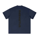 FNDMNTLS. Black Logo Heavyweight Graphic T-Shirt