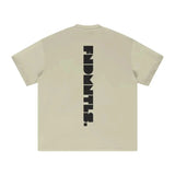 FNDMNTLS. Black Logo Heavyweight Graphic T-Shirt