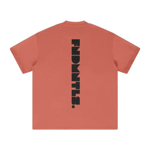 FNDMNTLS. Black Logo Heavyweight Graphic T-Shirt