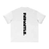 FNDMNTLS. Black Logo Heavyweight Graphic T-Shirt
