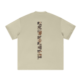 FNDMNTLS. Duck Camo Logo Heavyweight Graphic Tshirt