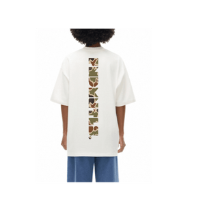 FNDMNTLS. Duck Camo Logo Heavyweight Graphic Tshirt