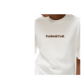 FNDMNTLS. Duck Camo Logo Heavyweight Graphic Tshirt