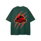 FNDMNTLS. Jurassic Park  Footprint Graphic Tshirt