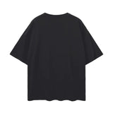 FNDMNTLS. Oversize Deep Drop Blank Tee