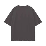 FNDMNTLS. Oversize Deep Drop Blank Tee