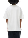 FNDMNTLS. Oversize Deep Drop Blank Tee