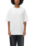 FNDMNTLS. Oversize Deep Drop Blank Tee