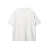 FNDMNTLS. Tshirts FNDMNTLS.x Yahuah Streetwear Unisex Earth Tone Heavyweight Loose Fit FOG Graphic T-Shirt