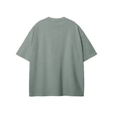 FNDMNTLS. Tshirts FNDMNTLS.x Yahuah Streetwear Unisex Earth Tone Heavyweight Loose Fit FOG Graphic T-Shirt