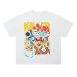 FNDMNTLS. Your a Killer Drop Shoulder Graphic T-Shirt