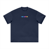 FNDMNTLS. Unity Logo Graphic Tshirt Navy / XS